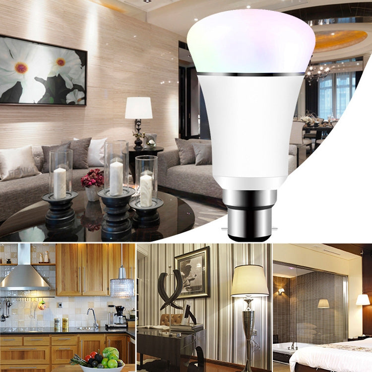 หลอดไฟ LED 6000K ใช้งานได้กับ Alexa และ Google Home, AC 85-265V
