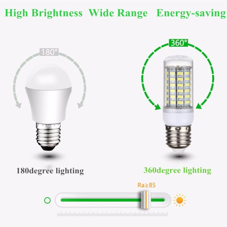 หลอด LED SMD 5730 69 ดวง กระแสไฟ AC 220V, 5.5W 220V White Light, 5.5W 220V Warm White