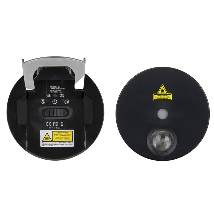 Blinblin Major 1 6W ชาร์จ USB แบบพกพา RGB เลเซอร์โปรเจคเตอร์ลำโพงเสียงสเตอริโอ Bluetooth