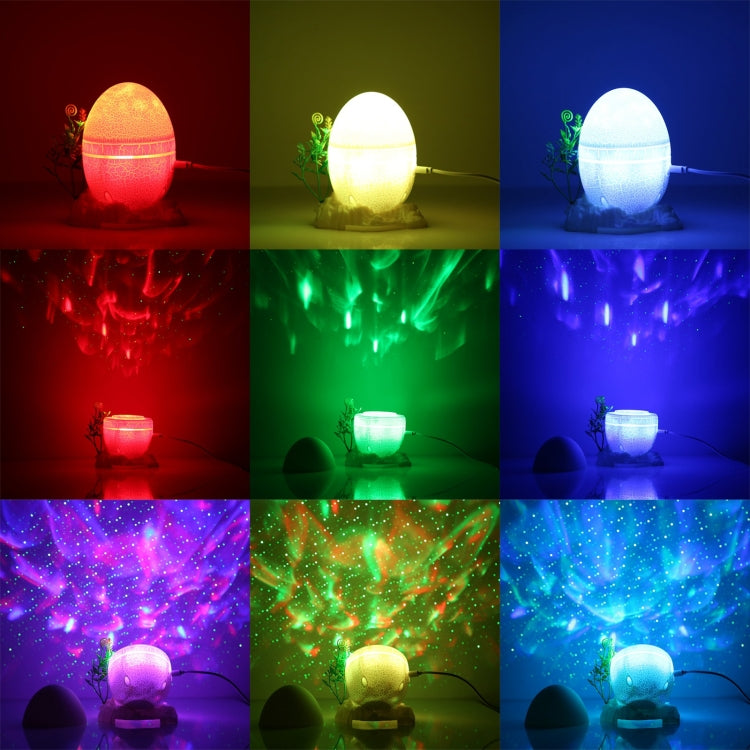 Starry Projector Music Night Light พร้อมรีโมทคอนโทรล