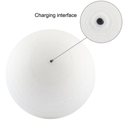 การชาร์จ USB 7 สีเปลี่ยนไฟกลางคืน LED ประหยัดพลังงานพร้อมฐานยึดไม้, Patted 7-Color(18cm)