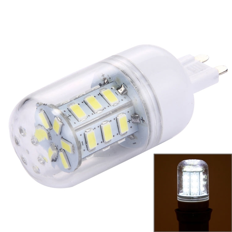 G9 2.5W 24 LEDs หลอดไฟ LED ข้าวโพด LED SMD 5730, AC 110-220V, AC 110-220V