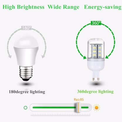 G9 2.5W 24 LEDs หลอดไฟ LED ข้าวโพด LED SMD 5730, AC 110-220V, AC 110-220V