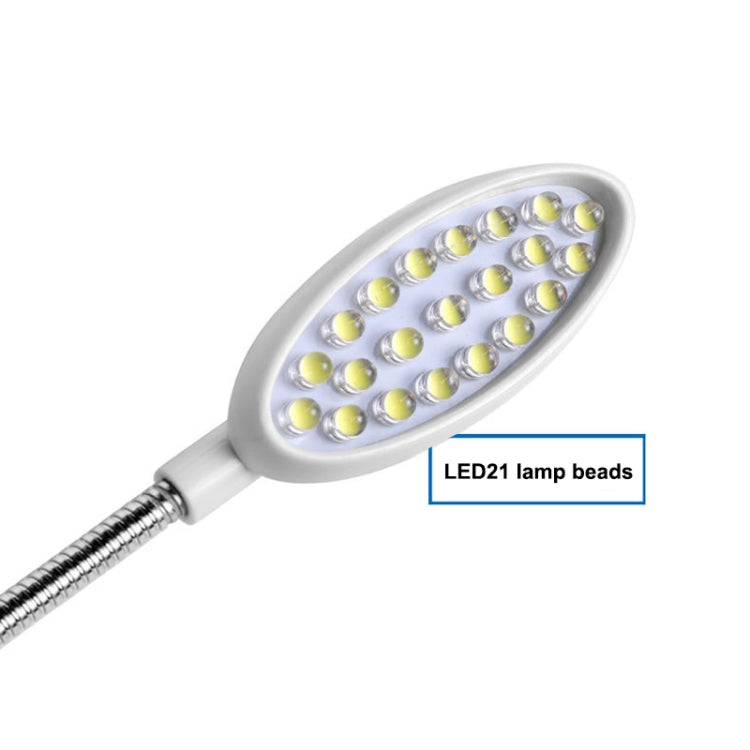 โคมไฟจักรเย็บผ้า LED แม่เหล็กหรี่แสงได้ทำงานโคมไฟประหยัดพลังงาน 22 ลูกปัดโคมไฟ, 22 Beads