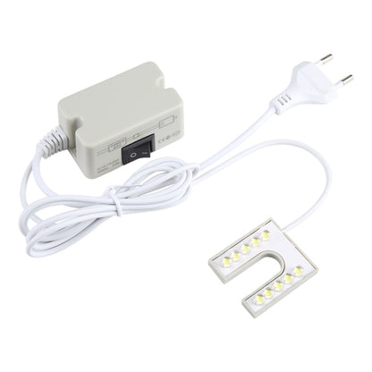 10 LEDs โคมไฟจักรเย็บผ้ารูปตัว U ไฮไลท์แม่เหล็กทำงานโคมไฟประหยัดพลังงาน