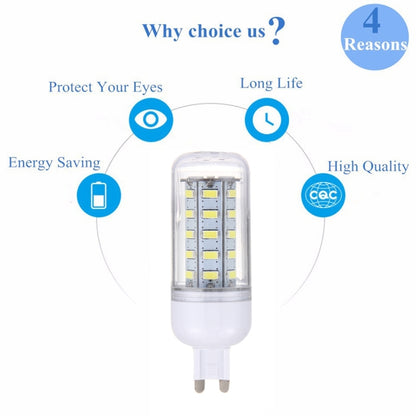 G9 3.5W 36 LEDs SMD 5730 หลอดไฟ LED ข้าวโพด, AC 12-80V, AC 12V
