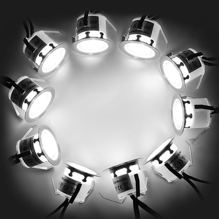SMD 2835 500-600LM 4000-4500K โคมไฟฝังดาดฟ้าโคมไฟ LED ตั้งพื้นสปอตไลท์ติดผนัง ขนาดคัตเอาท์: 30x22 มม.