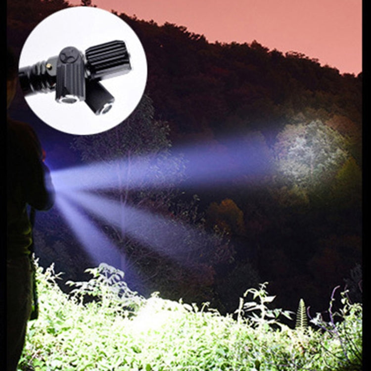 KS-737 การชาร์จ USB กันน้ำ T6 + XPE Zoomable LED ไฟฉายพร้อม 4 โหมด, KS-737