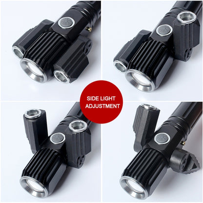 KS-739 ชาร์จ USB กันน้ำ T6 + XPE ไฟฉาย LED โฟกัสคงที่พร้อม 4 โหมดและแบตเตอรี่ลิเธียม 18650, KS-739 (&18650)