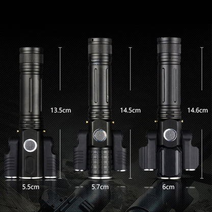 KS-739 ชาร์จ USB กันน้ำ T6 + XPE ไฟฉาย LED โฟกัสคงที่พร้อม 4 โหมดและแบตเตอรี่ลิเธียม 18650, KS-739 (&18650)