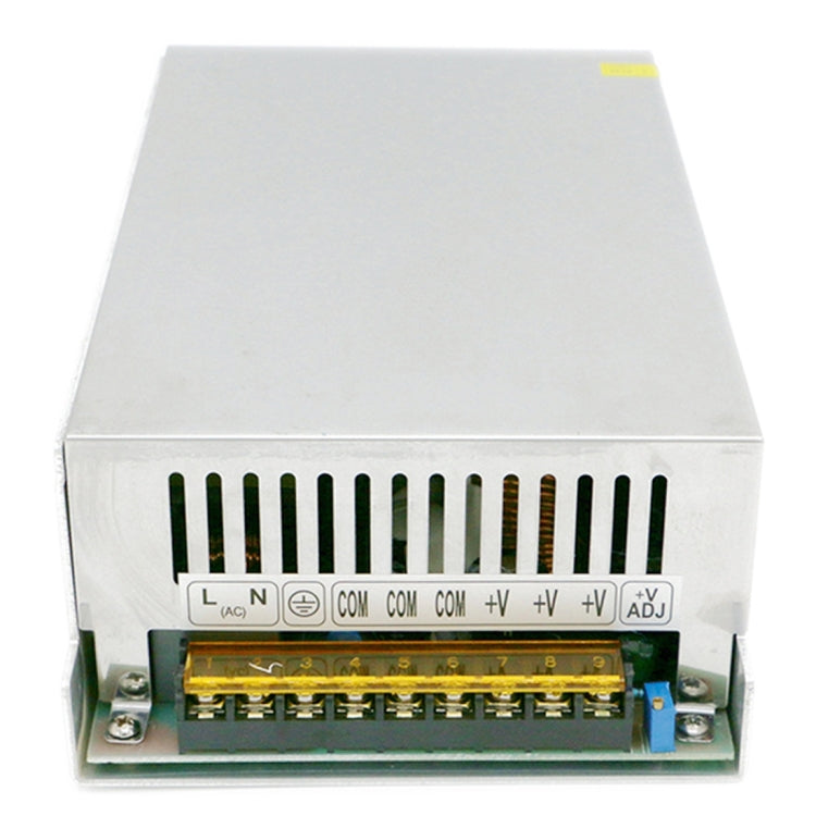 SOMPOM S-600-12 600W 12V 50A ไดร์เวอร์เปลือกเหล็ก ไฟ LED Strip Lighting Monitor แหล่งจ่ายไฟ, 600W 50A