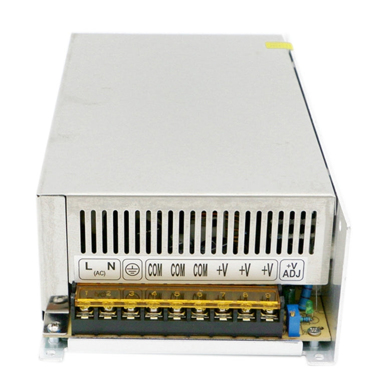 SOMPOM S-480-12 480W 12V 40A ไดร์เวอร์เปลือกเหล็ก ไฟ LED Strip Monitor แหล่งจ่ายไฟ, 480W 40A