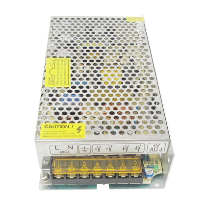 SOMPOM S-120-12 120W 12V 10A ไดร์เวอร์เปลือกเหล็ก ไฟ LED Strip Lighting หน้าจอ แหล่งจ่ายไฟ, 120W 10A