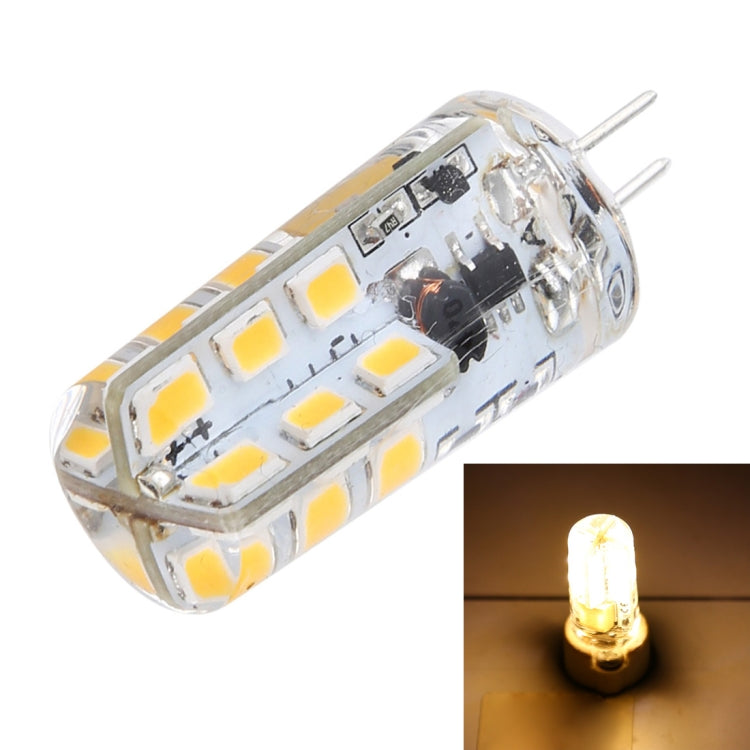 G4 SMD 2835 24 LEDs หลอดไฟ LED ข้าวโพด, AC 12V, DC 12-24V