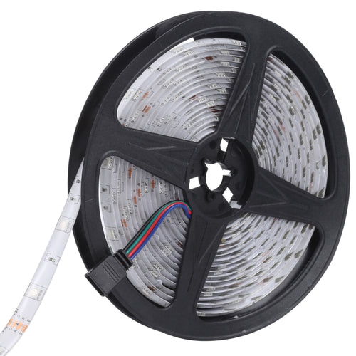 ไฟ LED 5 เมตร 150 ดวง SMD 5050 IP65 แถบไฟ RGB Bluetooth กันน้ำพร้อมรีโมทคอนโทรล 24 ปุ่มปลั๊ก EU, 5m 150 LEDs IP65