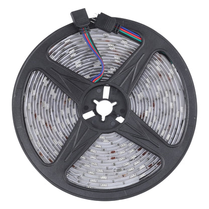 ไฟ LED 5 เมตร 150 ดวง SMD 5050 IP65 แถบไฟ RGB Bluetooth กันน้ำพร้อมรีโมทคอนโทรล 24 ปุ่มปลั๊ก EU, 5m 150 LEDs IP65