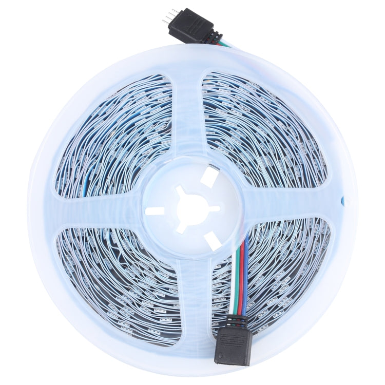 ไฟ LED 20 ม. 600 SMD 5050 IP44 แถบไฟ RGB กันน้ำพร้อม Bluetooth 24 ปุ่ม + รีโมทคอนโทรลเพลง, ปลั๊ก EU, 20m 600 LEDs IP44