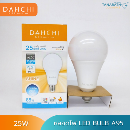 DAI_ICHI หลอดไฟ LED A95 Bulb 25W DAI-ICHI ขั้ว E27 แสงDaylight