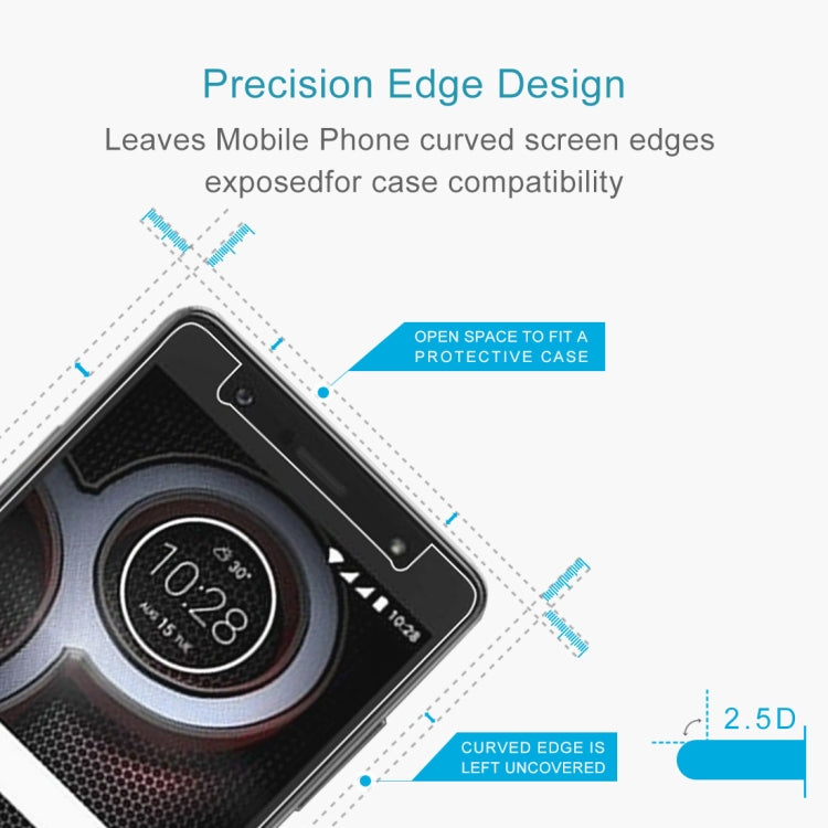 ฟิล์มกระจกนิรภัย 9H 2.5D สำหรับ Lenovo K8, For K8 (1pc)
