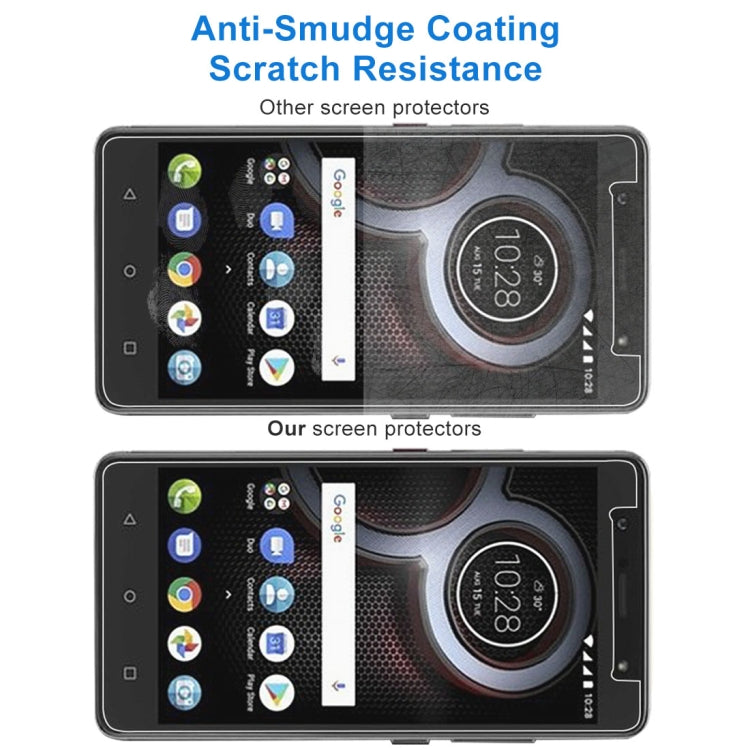 ฟิล์มกระจกนิรภัย 9H 2.5D สำหรับ Lenovo K8, For K8 (1pc)