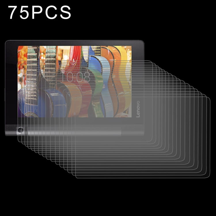 75 ชิ้นสำหรับ Lenovo YOGA Tab 3 10 นิ้ว / YT3-X50F 0 0.3mm 9H ความแข็งกระจกฟิล์มหน้าจอ, For X50F