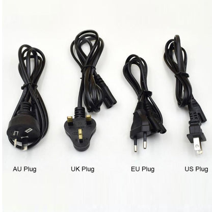 เครื่องชาร์จแบตเตอรี่ AC 100-240V 4 ช่องสำหรับแบตเตอรี่ขนาด AA และ AAA และ C / D, ปลั๊ก US