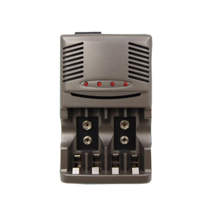 เครื่องชาร์จแบตเตอรี่ AC 100-240V 4 ช่องสำหรับแบตเตอรี่ AA และ AAA และ 9V Ni-MH, ปลั๊ก UK