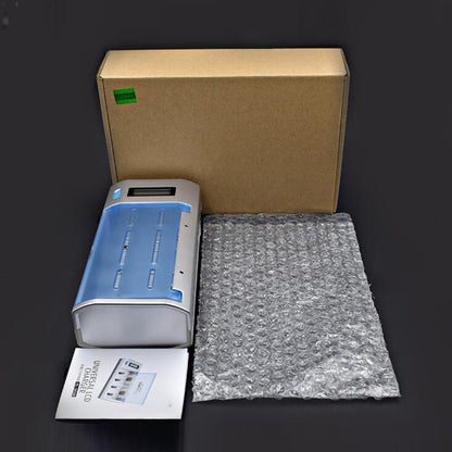 เครื่องชาร์จแบตเตอรี่ AC 100-240V 4 ช่องสำหรับแบตเตอรี่ขนาด AA และ AAA และ C / D พร้อมจอแสดงผล LCD ปลั๊ก AU