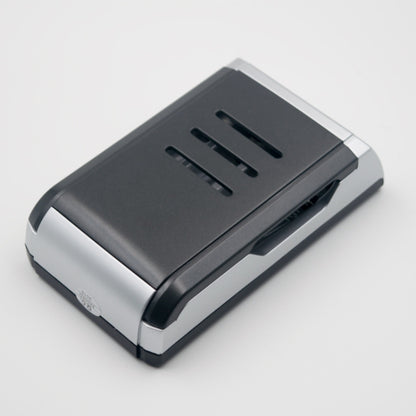 เครื่องชาร์จแบตเตอรี่ AC 100-240V 4 ช่องสำหรับแบตเตอรี่ AA และ AAA พร้อมจอแสดงผล LCD ปลั๊ก EU