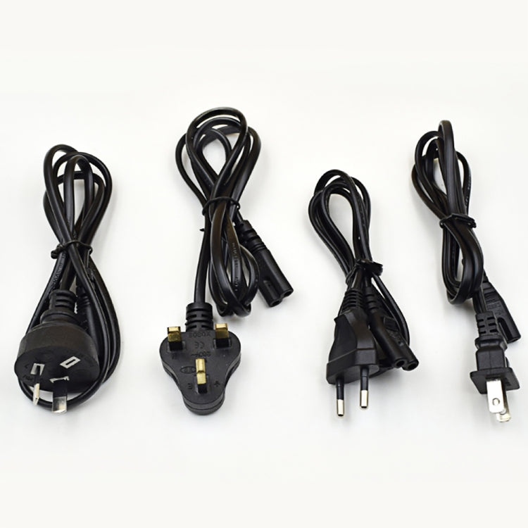 เครื่องชาร์จแบตเตอรี่ AC 100-240V 4 ช่องสำหรับแบตเตอรี่ AA และ AAA พร้อมจอแสดงผล LCD ปลั๊ก EU