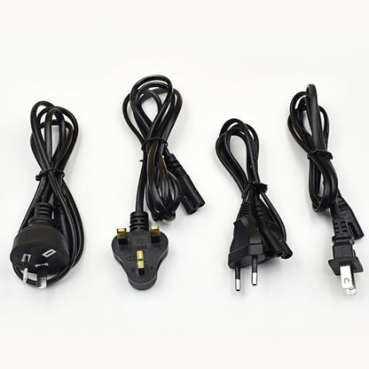 เครื่องชาร์จแบตเตอรี่ AC 100-240V 4 ช่องสำหรับแบตเตอรี่ AA และ AAA พร้อมจอแสดงผล LCD ปลั๊ก EU