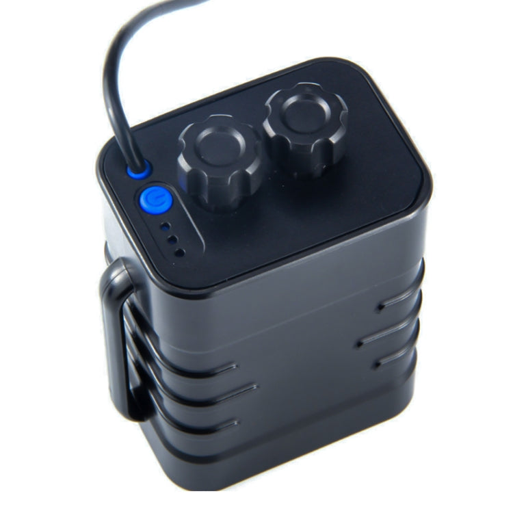 6 ส่วน 18650 แบตเตอรี่ Multi-function Mobile Power Box 8.4 v รอบหัวและ 5 v USB Dual แรงดันไฟฟ้าเอาต์พุตไม่มีแบตเตอรี่, 8.4v