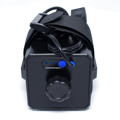 3 ส่วน 18650/26650 IPX7 กันน้ำกล่องแบตเตอรี่ 12v รอบหัว & 5v USB Connector แรงดันไฟฟ้าขาออกไม่รวมแบตเตอรี่, 12v