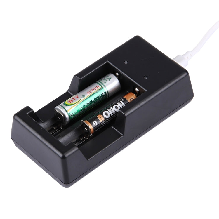 เครื่องชาร์จแบตเตอรี่แบบชาร์จ USB สากล 1.2V / 3.7V, Universal