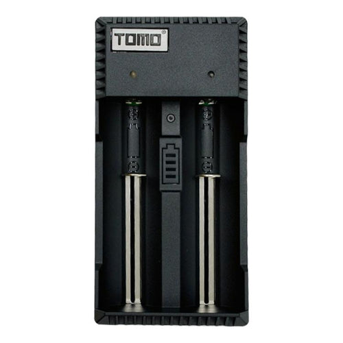 TOMO V6-2 USB เครื่องชาร์จแบตเตอรี่อัจฉริยะพร้อมไฟแสดงสถานะสำหรับแบตเตอรี่ Li-ion 18650 / 18500 / 17650 / 16340 / 14500 / 10500 / แบตเตอรี่ AA / AAA, TOMO V6-2