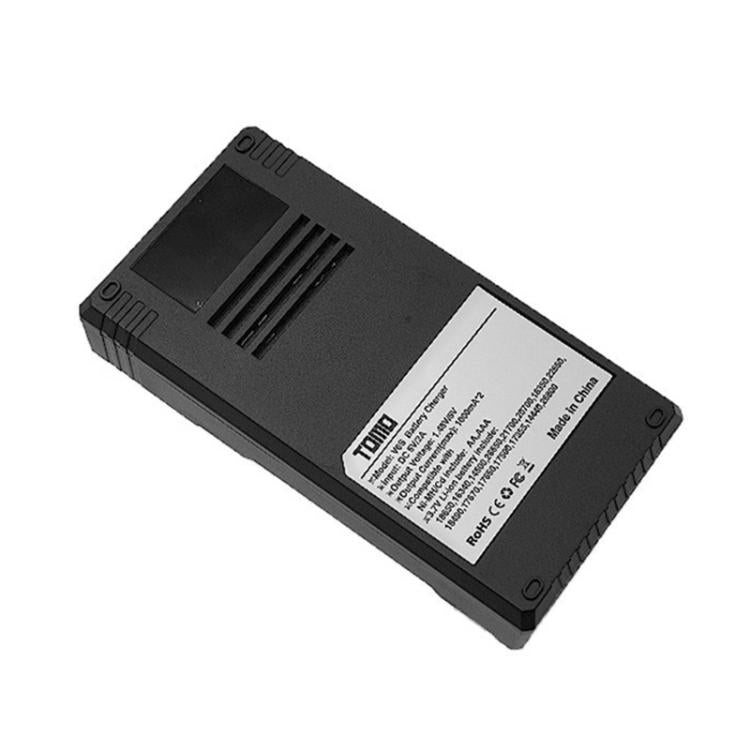 TOMO V6-2 USB เครื่องชาร์จแบตเตอรี่อัจฉริยะพร้อมไฟแสดงสถานะสำหรับแบตเตอรี่ Li-ion 18650 / 18500 / 17650 / 16340 / 14500 / 10500 / แบตเตอรี่ AA / AAA, TOMO V6-2