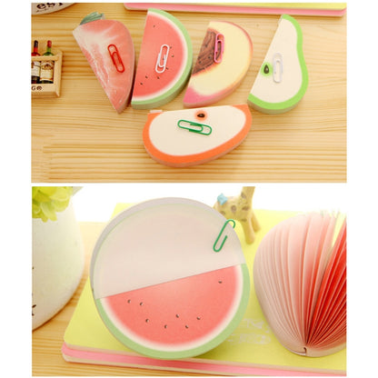 สติ๊กเกอร์บันทึกผลไม้, Peaches, Pear, Watermelon