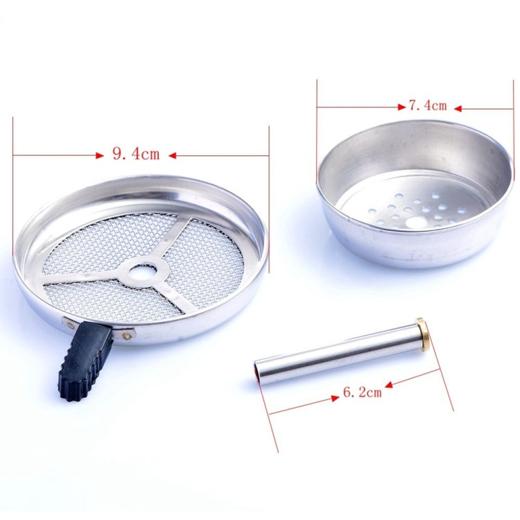 ชามแยกถ่านมอระกู่สแตนเลส, Charcoal Separator Bowl