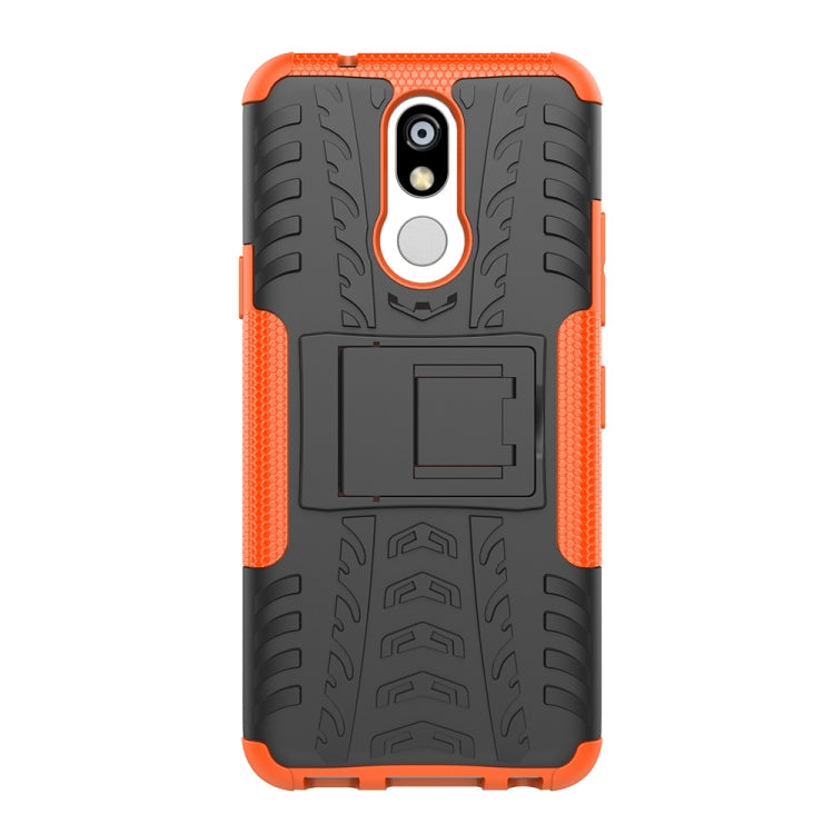 เคสกันกระแทก PC + TPU Tyre สำหรับ LG K40 พร้อมตัวยึด, For LG K40