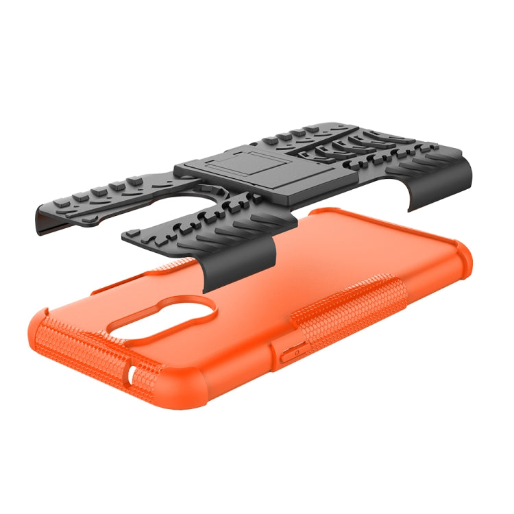 เคสกันกระแทก PC + TPU Tyre สำหรับ LG K40 พร้อมตัวยึด, For LG K40