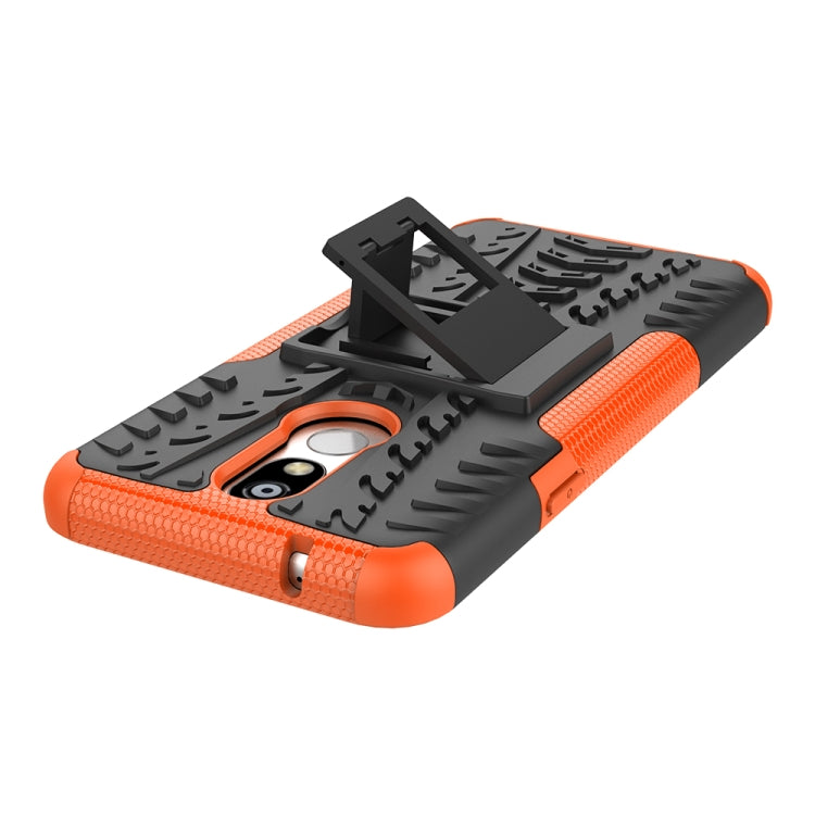 เคสกันกระแทก PC + TPU Tyre สำหรับ LG K40 พร้อมตัวยึด, For LG K40