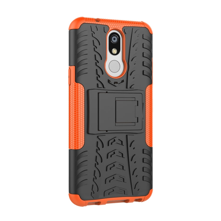 เคสกันกระแทก PC + TPU Tyre สำหรับ LG K40 พร้อมตัวยึด, For LG K40