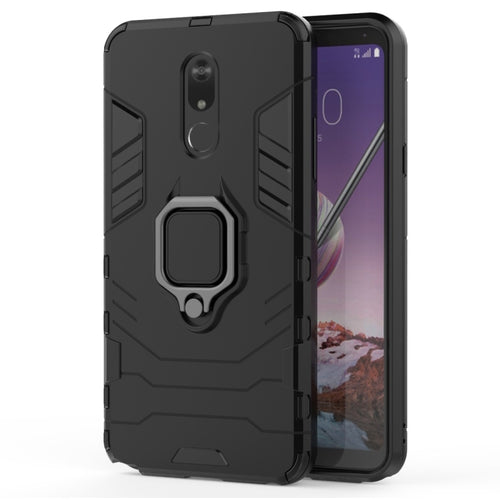 เคสกันกระแทก PC + TPU สำหรับ LG Q Stylo 5 พร้อมที่ใส่แหวนแม่เหล็ก, For LG Q Stylo 5
