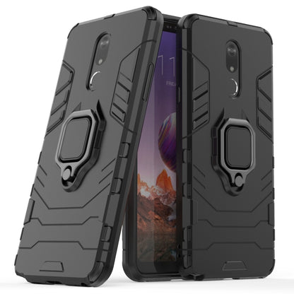 เคสกันกระแทก PC + TPU สำหรับ LG Q Stylo 5 พร้อมที่ใส่แหวนแม่เหล็ก, For LG Q Stylo 5