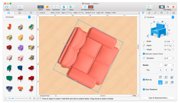 Live Home 3D Pro 3.8 Final Full Version for Mac
