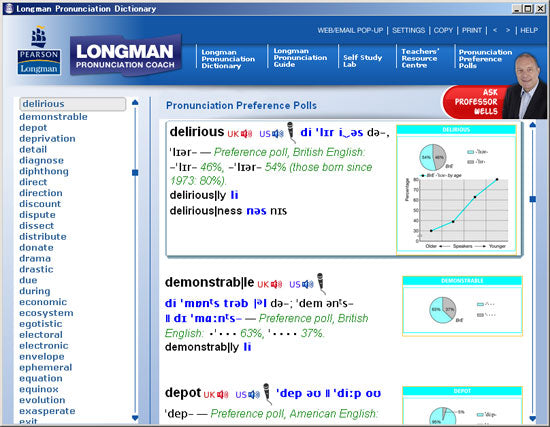 Longman Pronunciation Dictionary for Windows