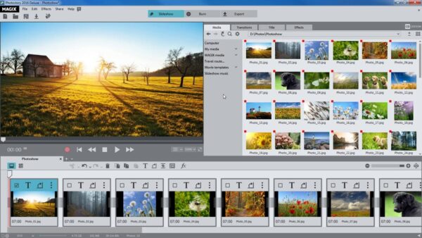 MAGIX Photostory 2022 Deluxe Full Version for Windows