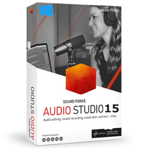 MAGIX SOUND FORGE Audio Studio 15 (2021) for Windows