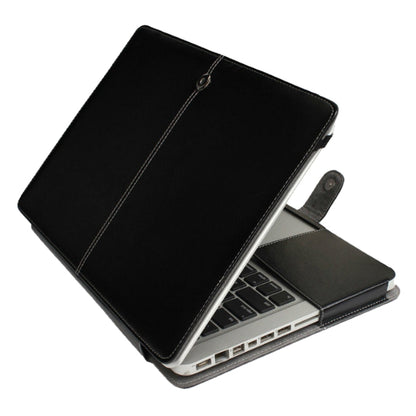 สำหรับ Macbook Pro 15.4 นิ้วแล็ปท็อปพื้นผิวม้าบ้าซองหนังพลิกแนวนอน