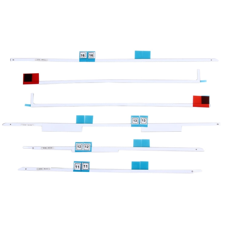 6 in 1 สำหรับ iMac 27 นิ้ว A1419 (2012 - 2015) สติกเกอร์กาว LCD, A1419